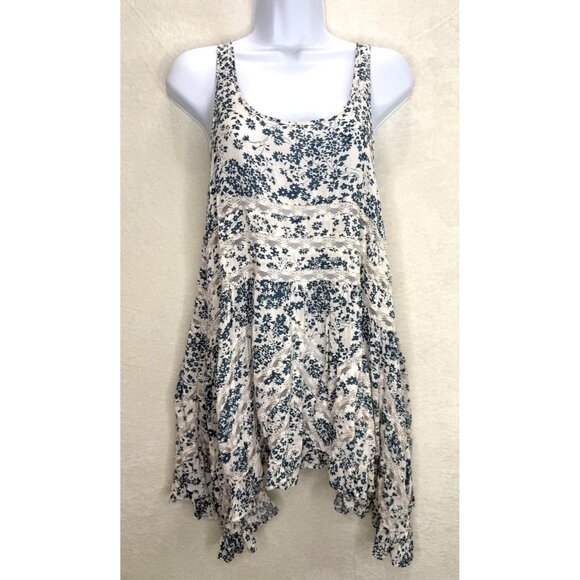 Free People Intimately Voile Floral Lace Mini Dress Size XS - Picture 3 of 9